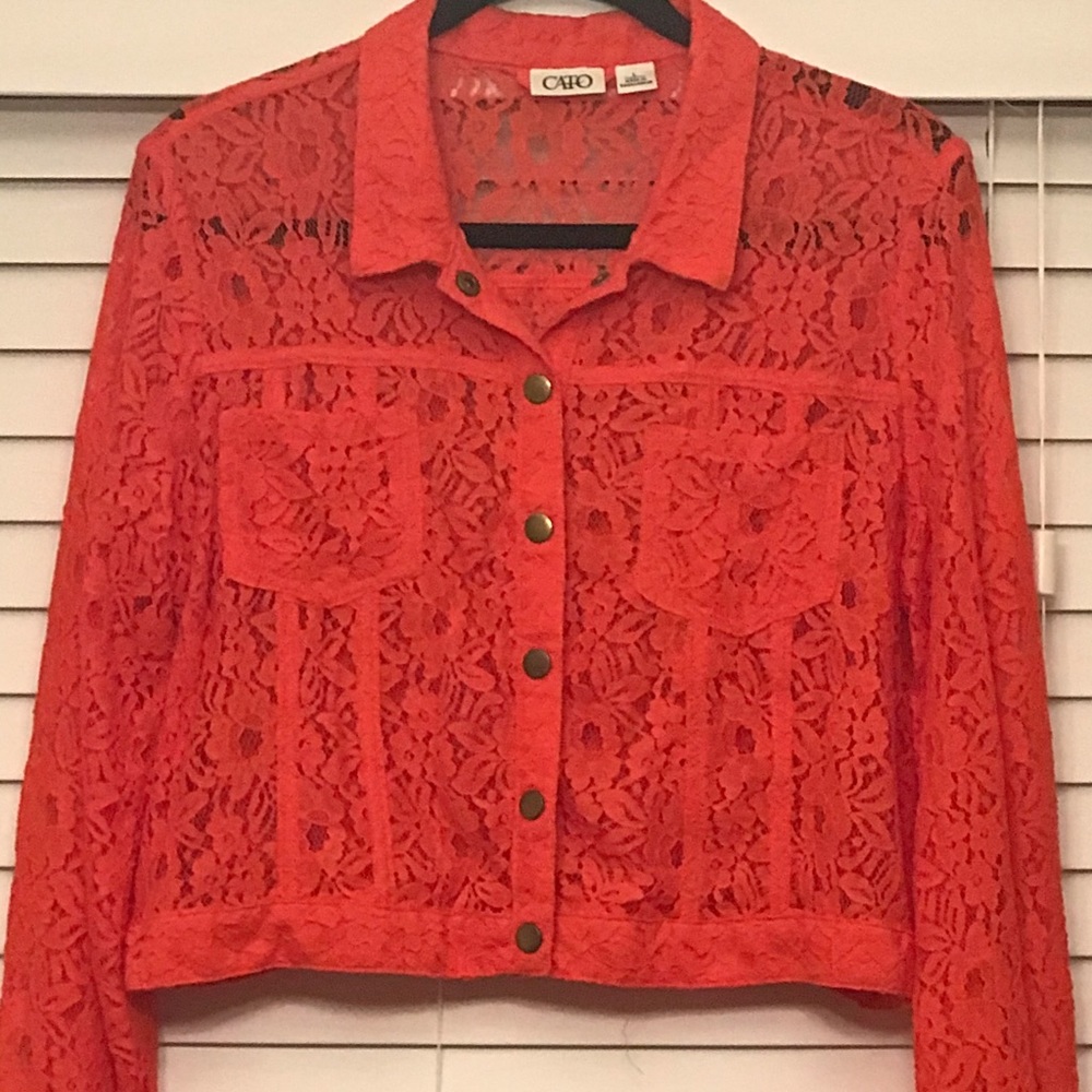 Cute lace jacket